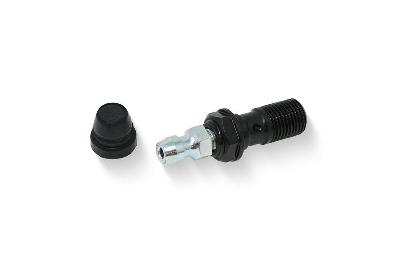 Spiegler Aluminum Banjo Bolt W/ Built in Bleeder - Clutch Slaves and Brake Calipers Spiegler Aluminum Banjo Bolt W/ Built in Bleeder - Clutch Slaves and Brake Calipers